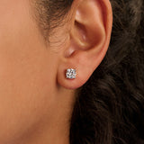 Classic Zirconia Earstuds 6mm