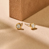 Classic Round Zirconia Earstuds