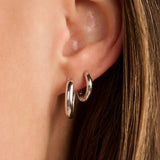 Small Oval Hoops 11mm