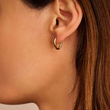 Small Oval Hoops 11mm