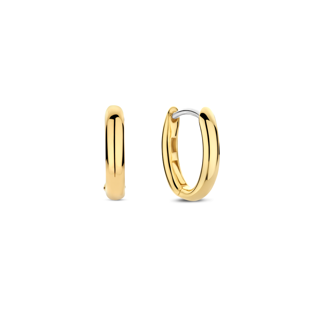 Small Oval Hoops 11mm – TI SENTO