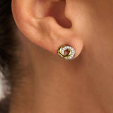 Forever Connected Zirconia Earrings