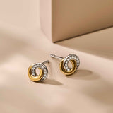 Forever Connected Zirconia Earrings