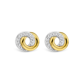 Forever Connected Zirconia Earrings