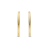 Classic Oversized Hoops Gold 35mm
