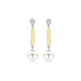 Drop Earrings with pearl