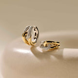 Connected Zirconia Hoops