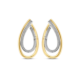 Organic Zirconia Earrings