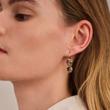 Double Cushion Earrings