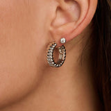 Classic Round Zirconia Earstuds