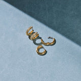 Classic Huggies Vermeil 12mm