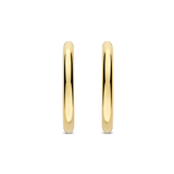 Classic Gold Vermeil Oversized Hoops 25mm
