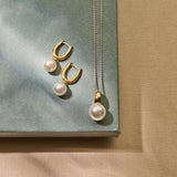 Pearl Hoops