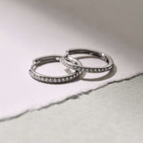 Tennis Medium Hoops 18mm