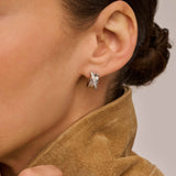 Zirconia Crossover Hoops