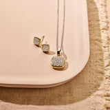 Zirconia Cushion Earrings