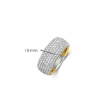 Chunky Zirconia Ring - L model