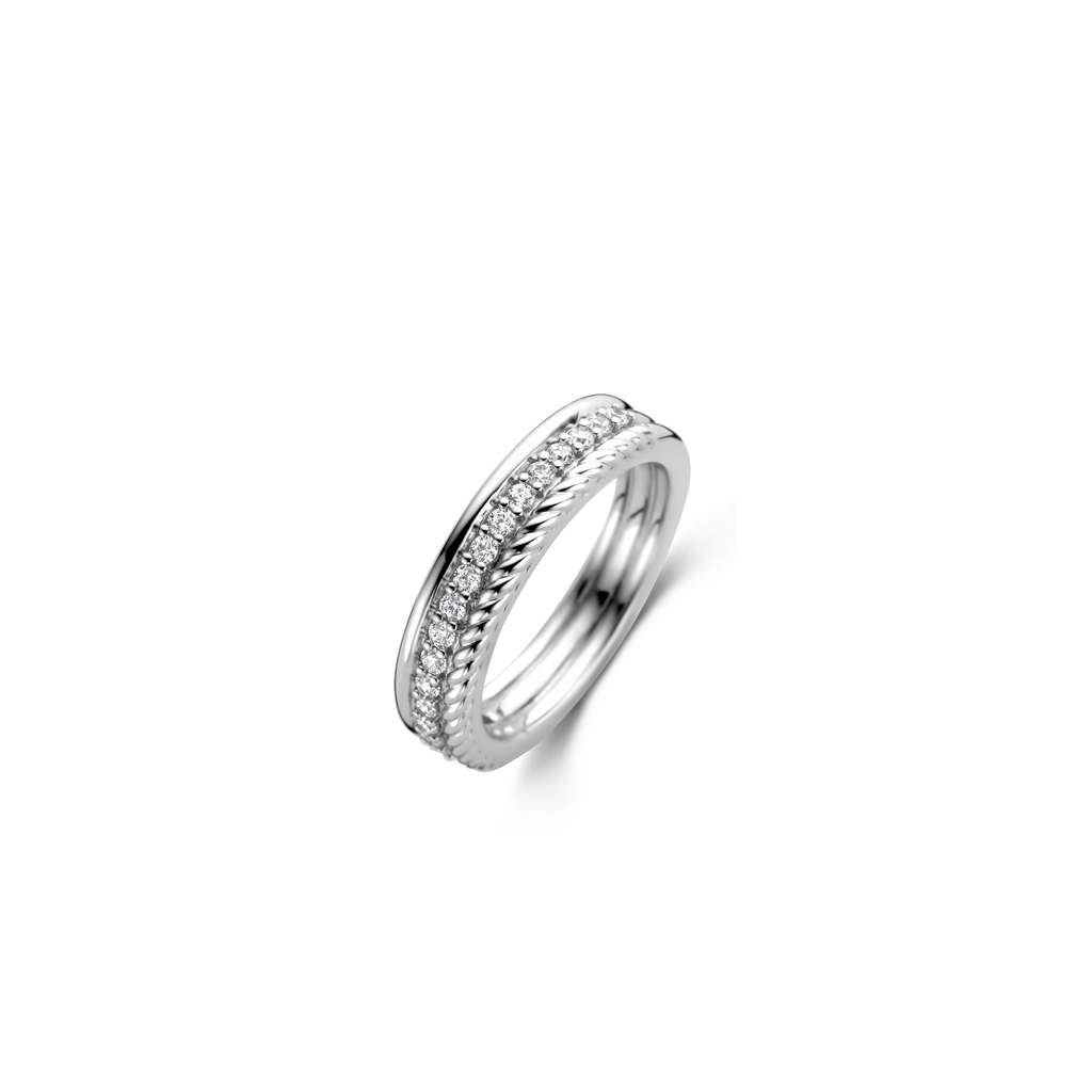 Sentio Rings Layered Zirconia Ring – TI SENTO