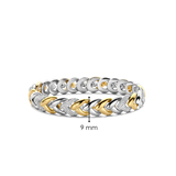 Vintage Zirconia Chain Bracelet