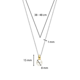 Necklace with pearl