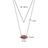 Purple Gem Necklace