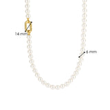 Pearl Necklace with chain