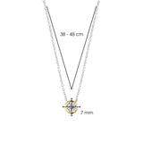 Classic Round Zirconia Necklace