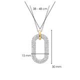 Signature Open Zirconia Necklace