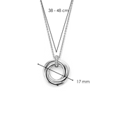 Twisted Circle Necklace