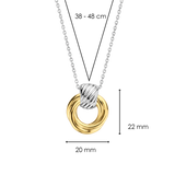 Twisted Circle Necklace