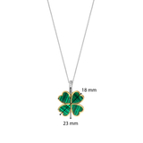 Clover Necklace with pendant