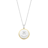 Zodiac Necklace with pendant - Pisces