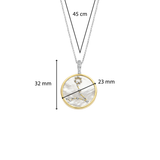 Zodiac Necklace with pendant - Pisces