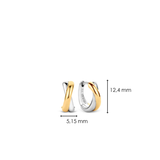 Bicolor Crossover Hoops
